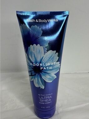 Bath & Body Works Moonlight Path Ultra Shea Body Cream - Blue